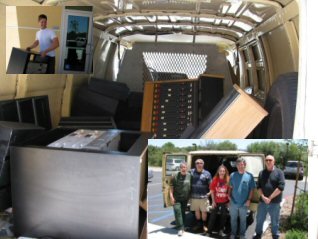 Radio pick up Loaded van composite Radio pick up Loaded van composite